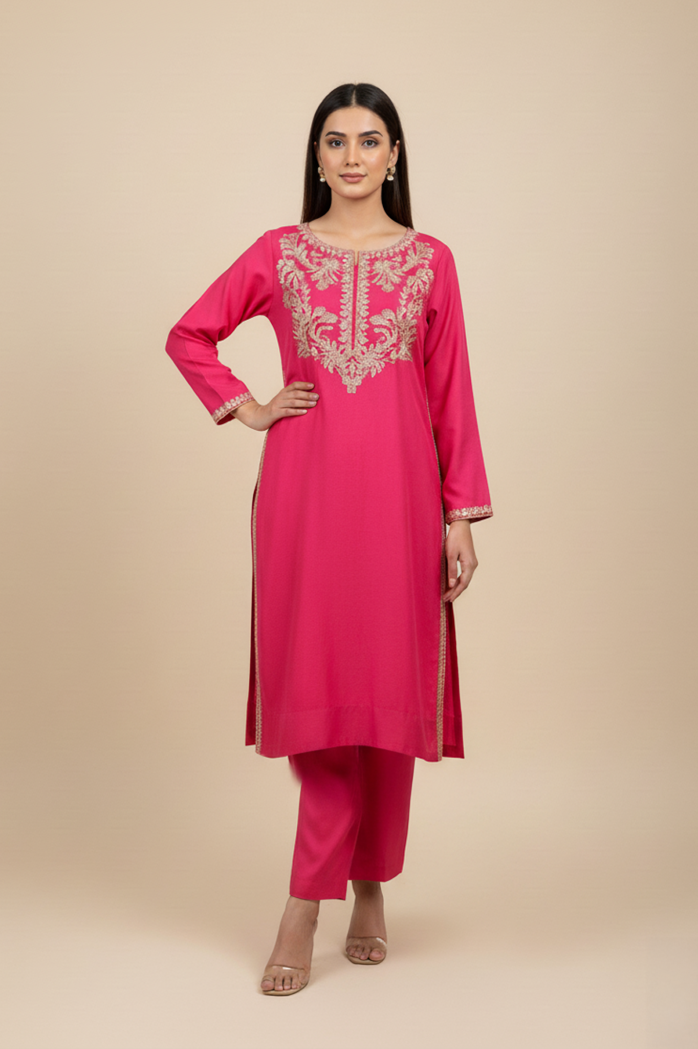 Mahrukh–2 Pcs Festive Wear