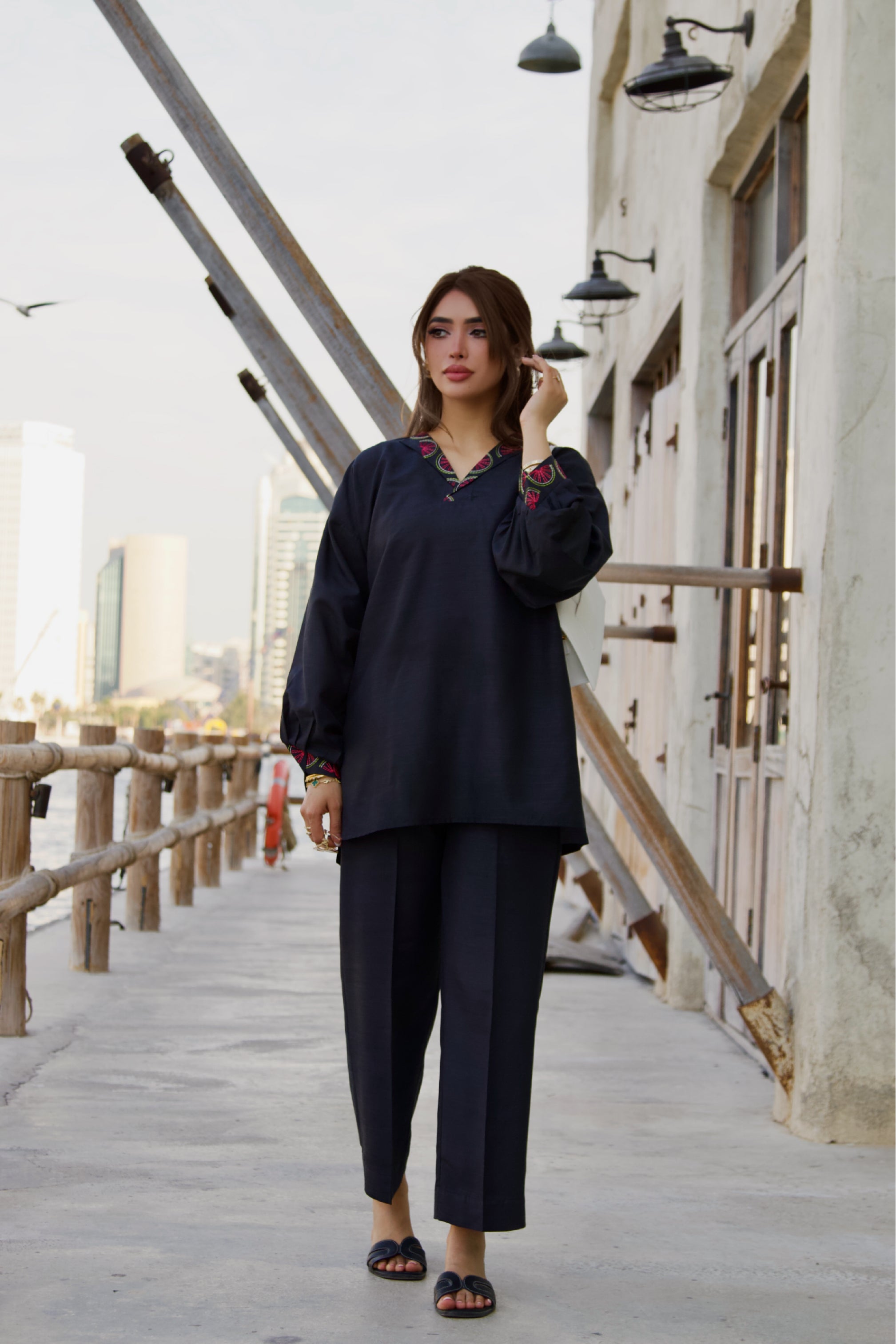 Nora-Black Coord Set