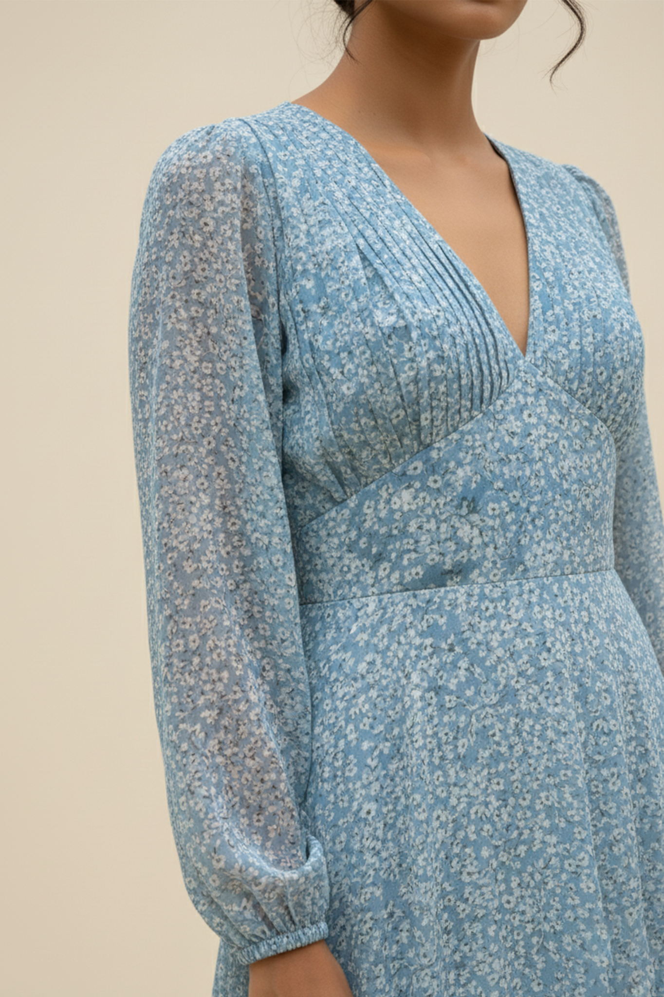 Florelle-Chiffon Long Dress