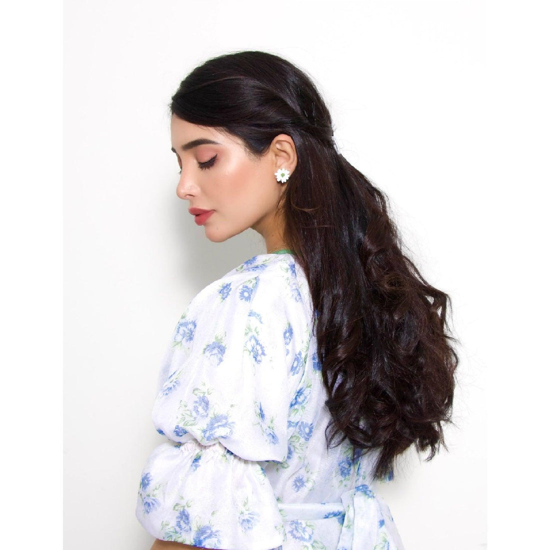 Azul-Floral Long Dress