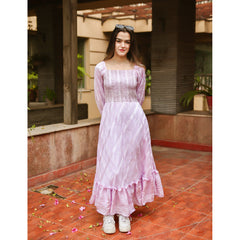 Roseate–Smocking Long Dress