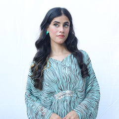 Sarah-Chiffon Kaftan