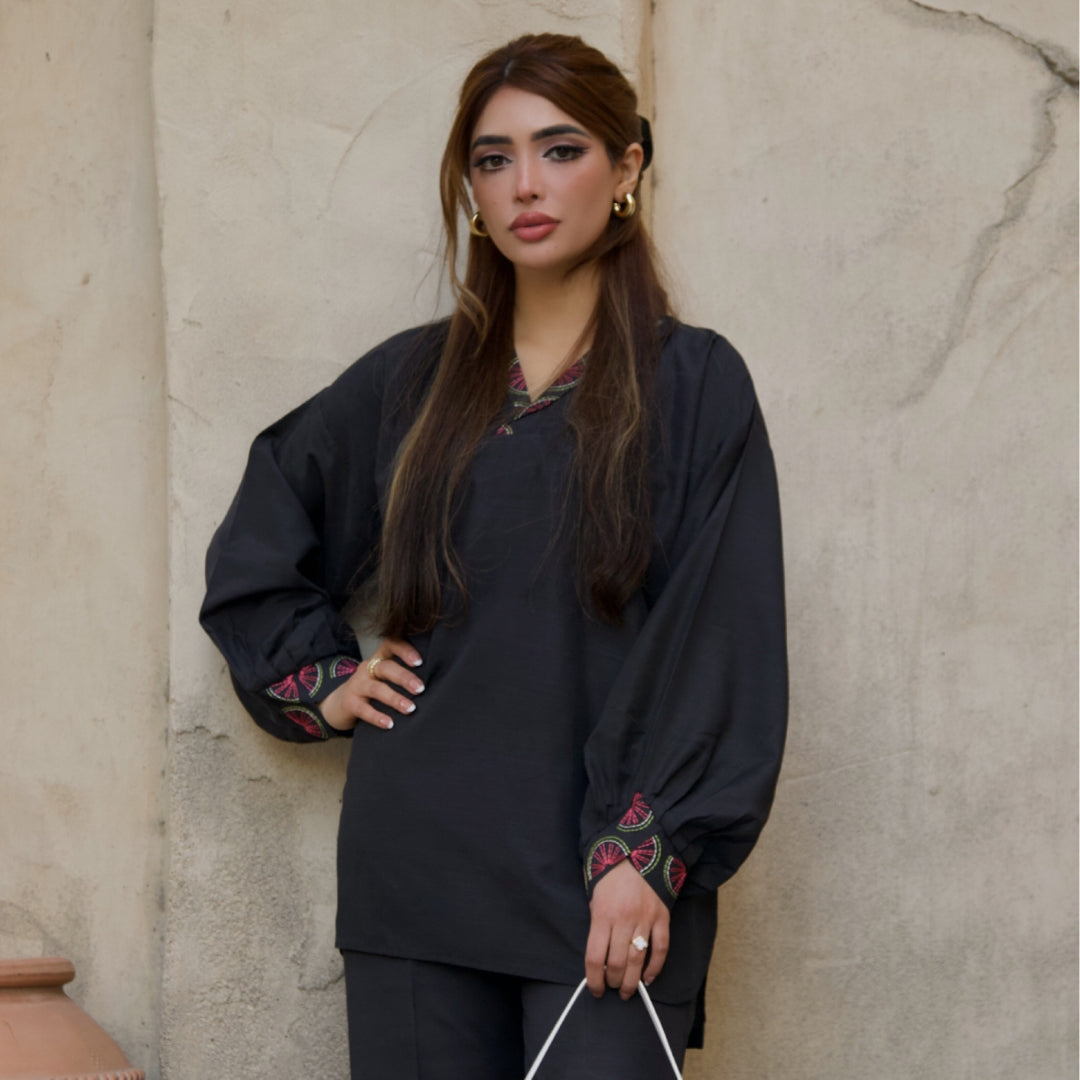 Nora-Black Coord Set