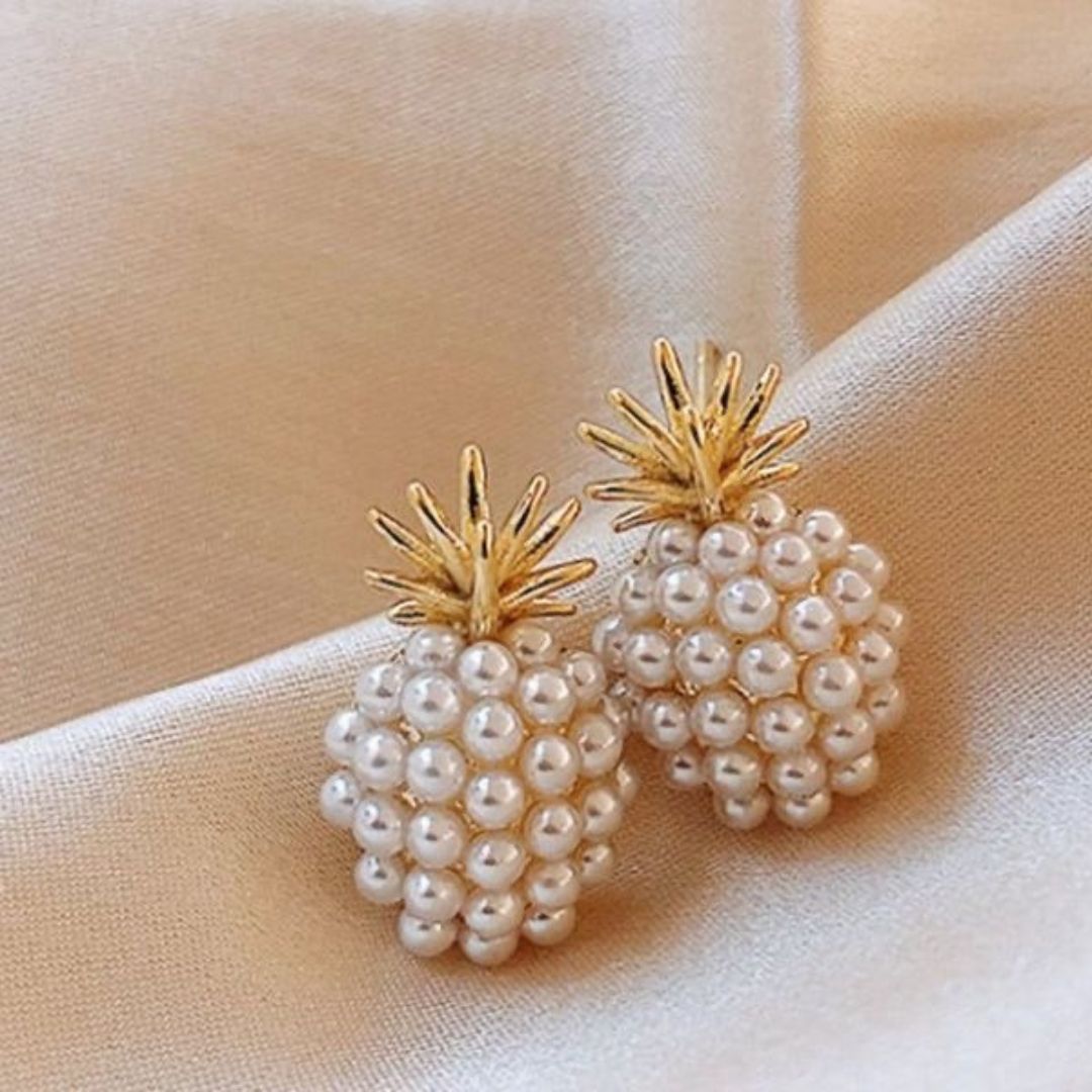 Pine-Stud Earrings