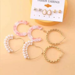 Charm earring set