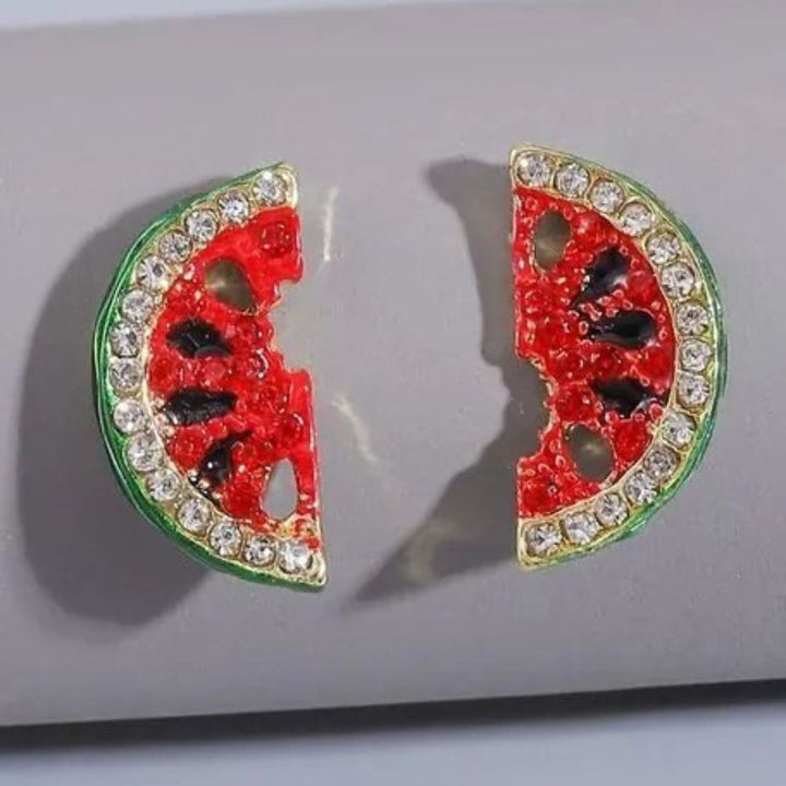 Watermelon-Stud Earrings