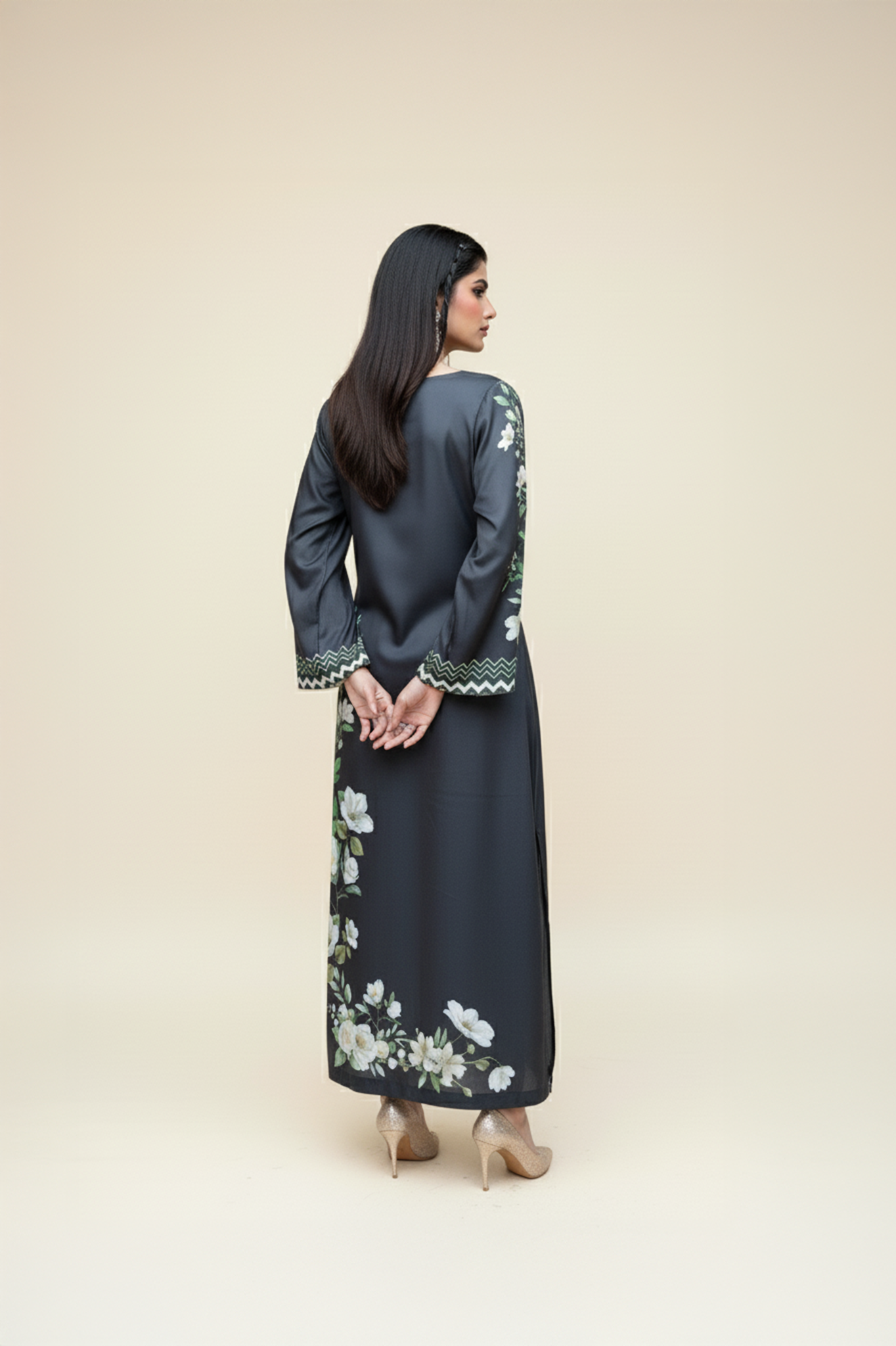 Calla-Crepe Kaftan